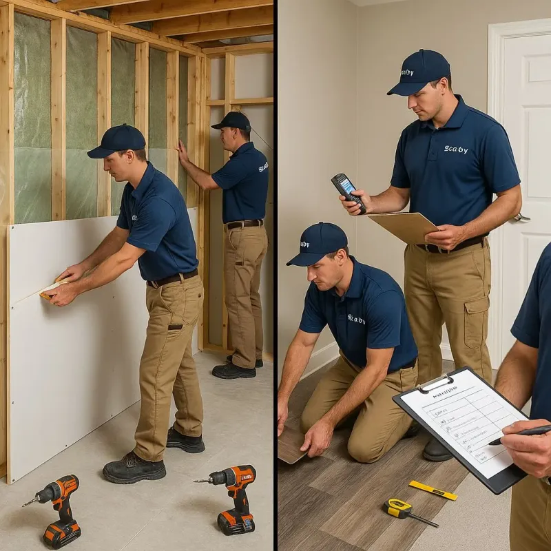 Repairs and Reconstruction process in Brighton, MI