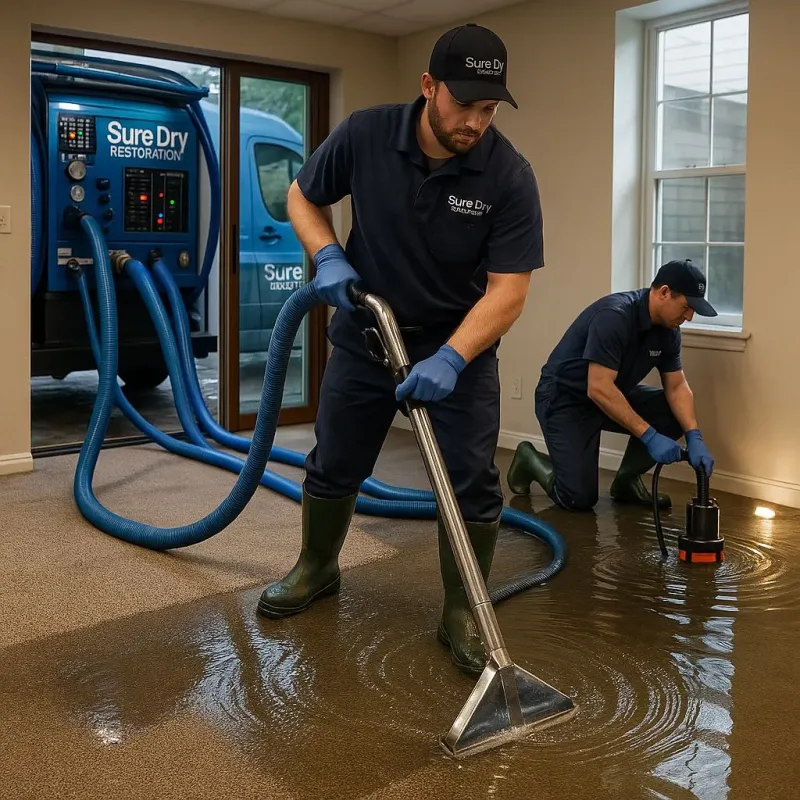 Water Extraction and Removal process in Brighton, MI